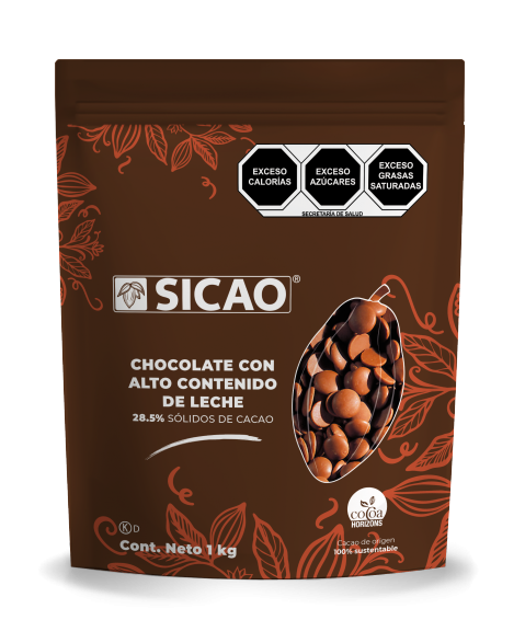 Chispas de chocolate con leche SICAO