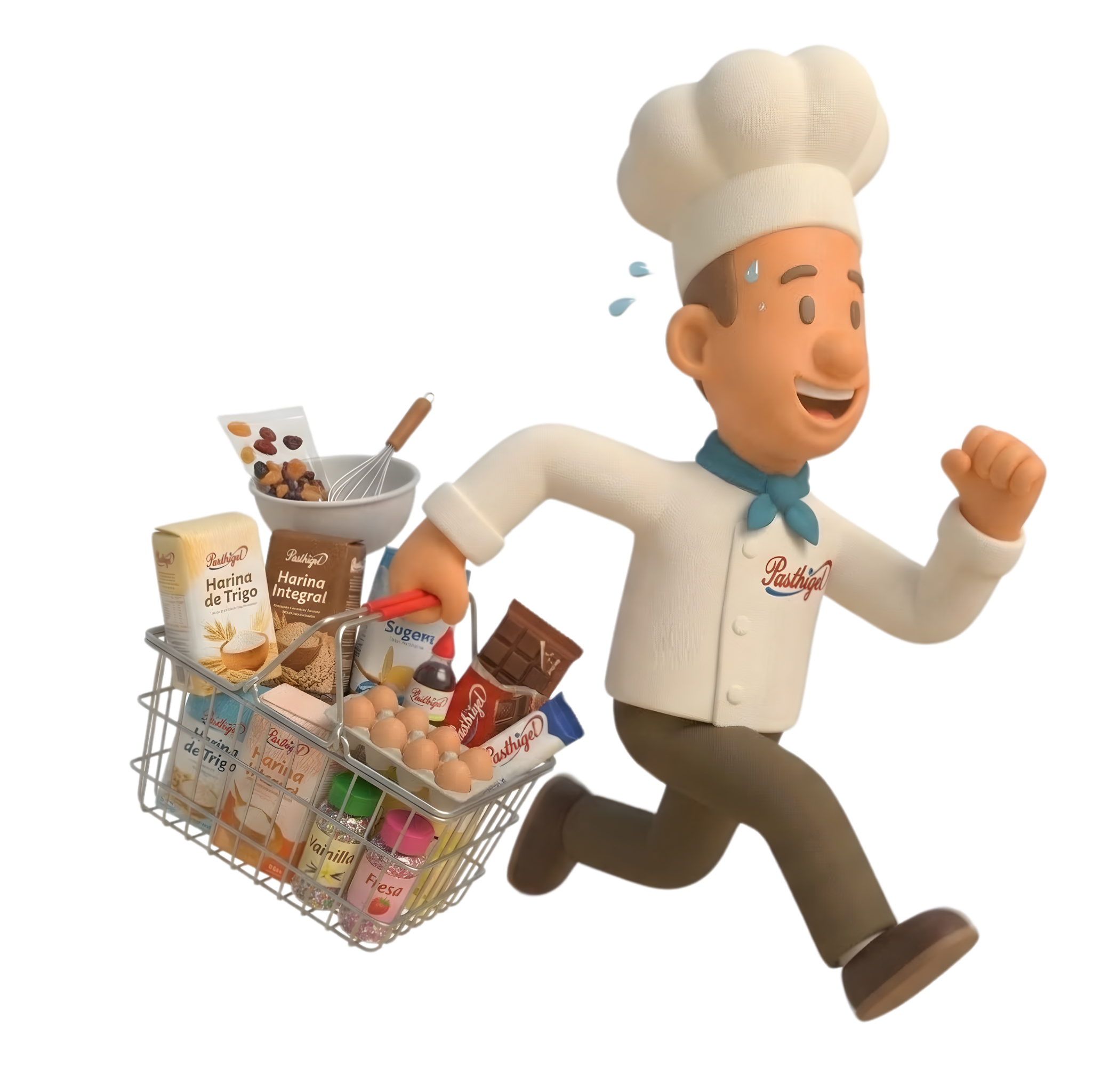 Gelly comprando en Pasthigel