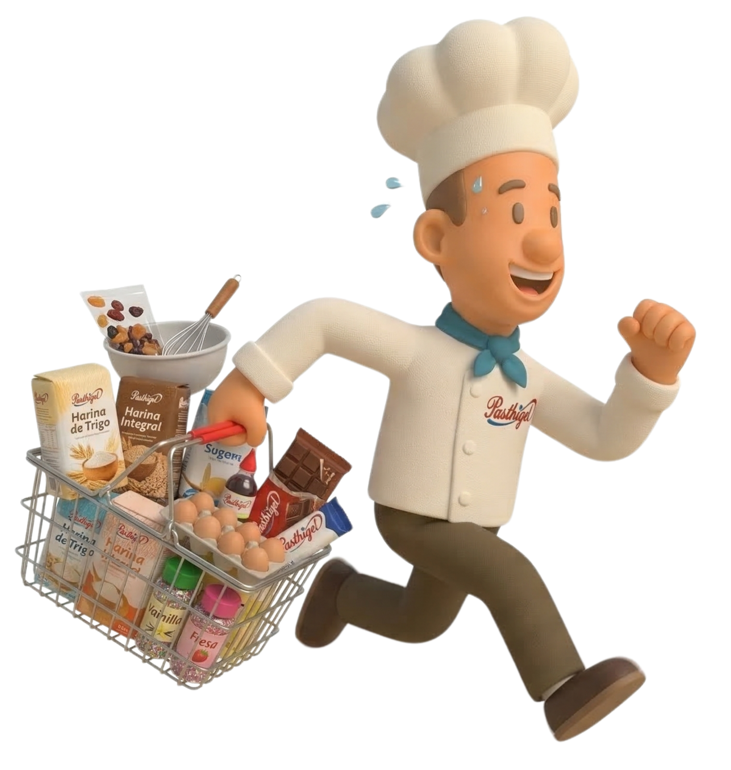 Gelly comprando en Pasthigel